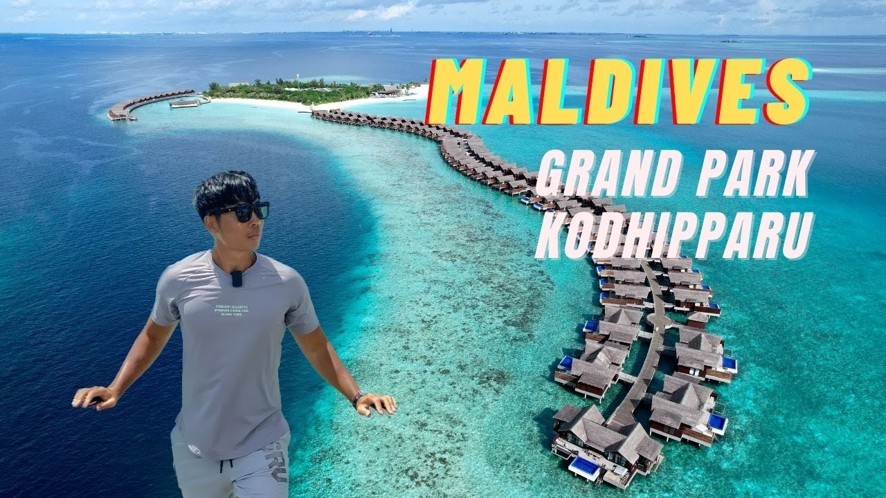 MALDIVES I Grand Park Kodhipparu - Phần 1: Review resort đẹp mê mẩn với dãy Water Villa dài bất tận