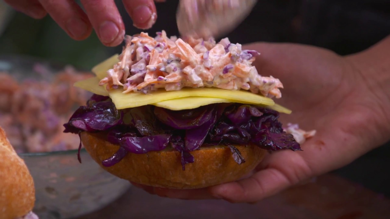 Smoky Beer Can Cabbage w/ Little Lucifer Smoking Wood Chips