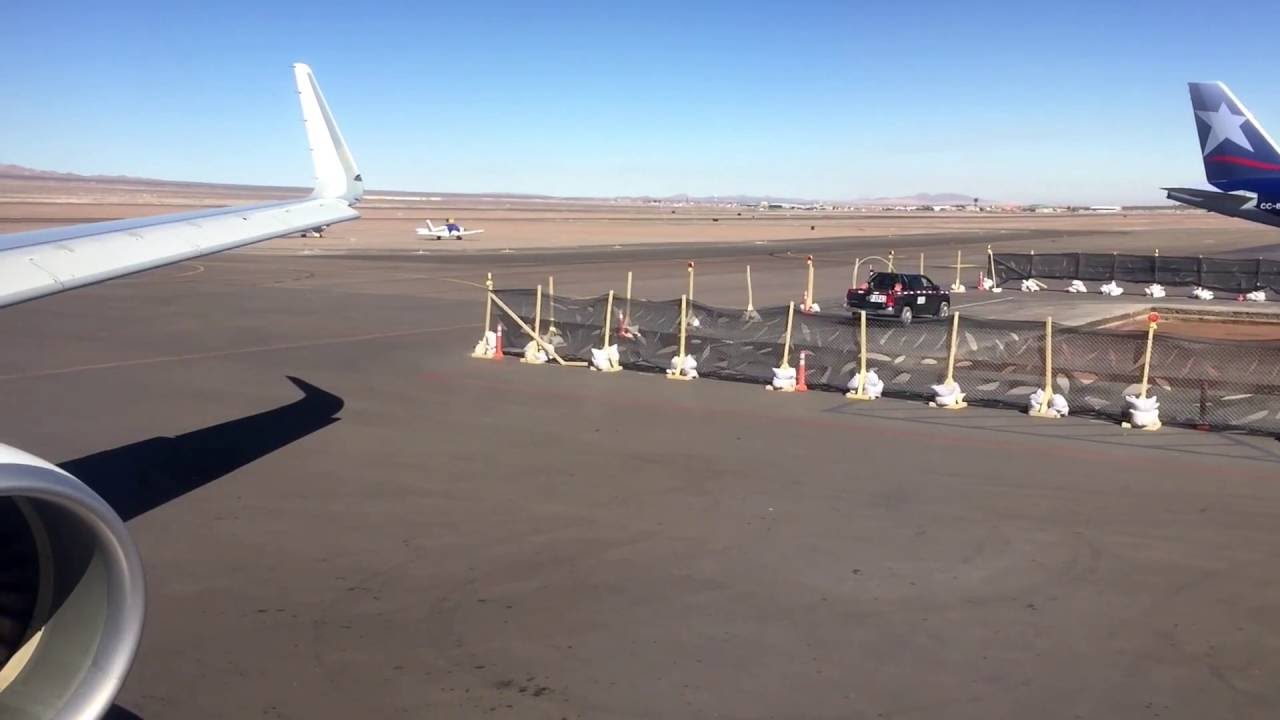 ✈ A321 Sharklet LATAM : pushback to cruise level @ Calama