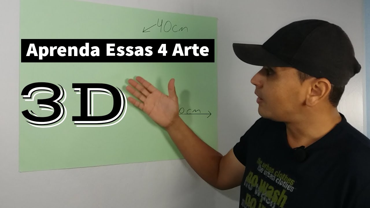 Desse Jeito Fica Fácil Aprender Pintura Decorativa Efeito 3D, 4 Vídeos Passo a Passo