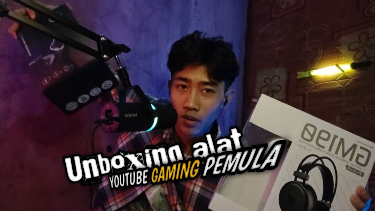 MAU JADI YOUTUBER GAMING ? PERLU ALAT APA AJA SIH..