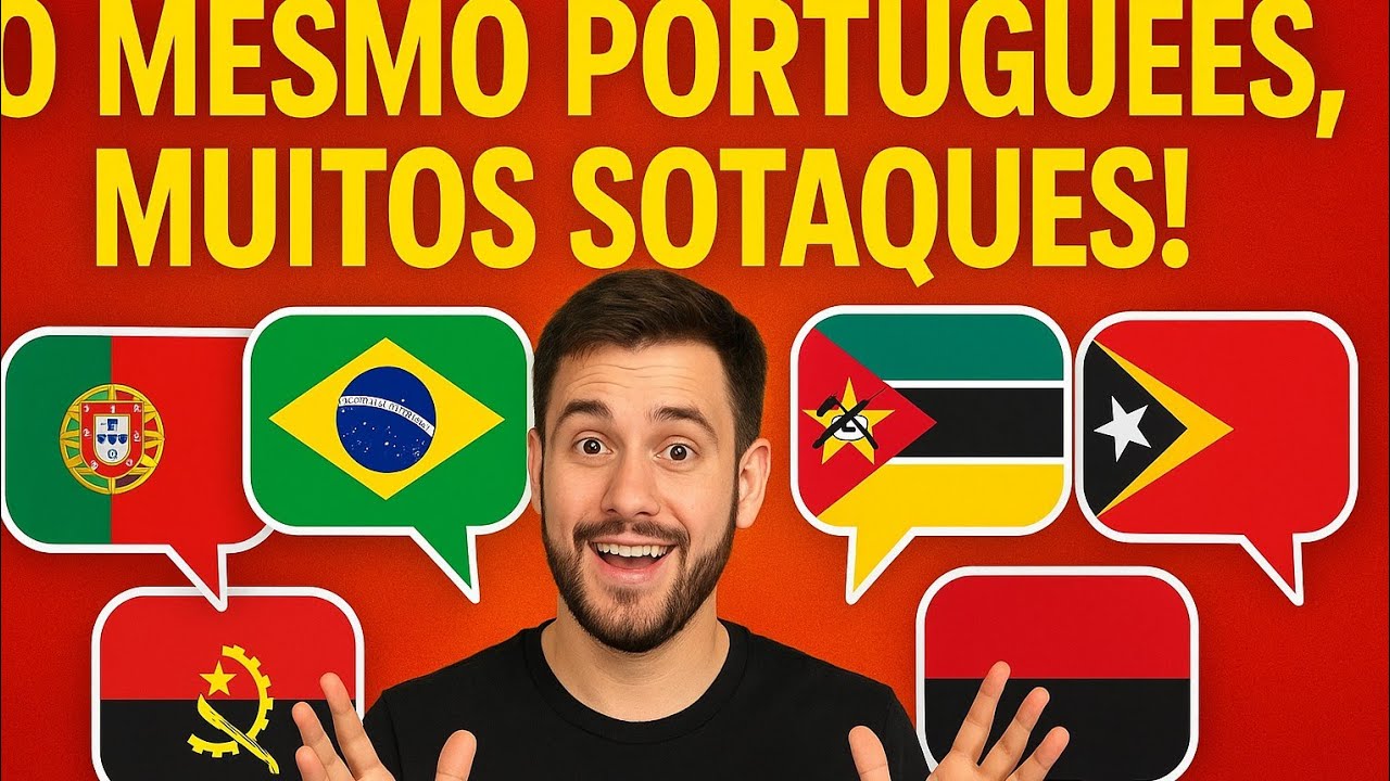 “Portugal, Brasil, Angola, Moçambique... Quem Tem o Sotaque Mais Bonito?”