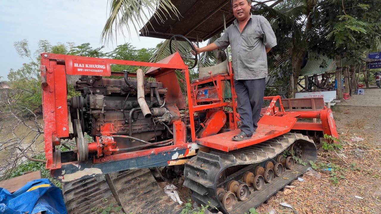 Bán Máy Xới Bánh Xích 90 Triệu 097 4256577