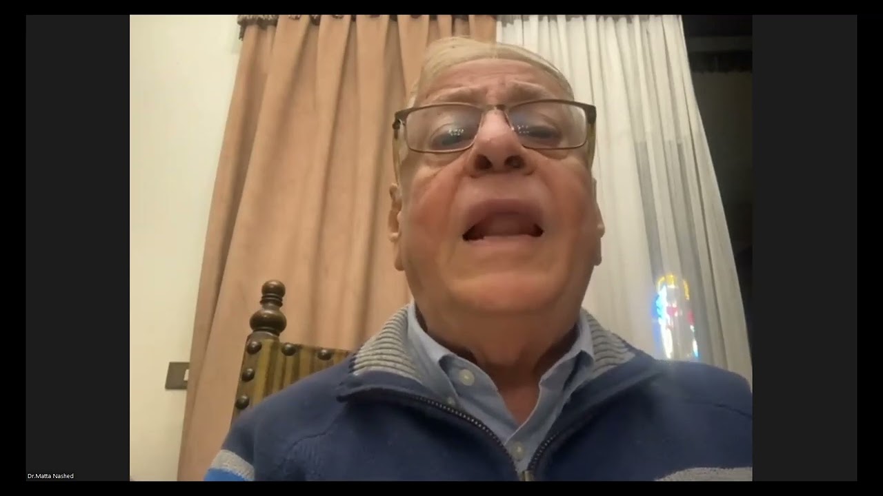 خادم الرب المحبوب د.متي ناشدمحبه المسيح ٢٠٢٦/٣/١٢