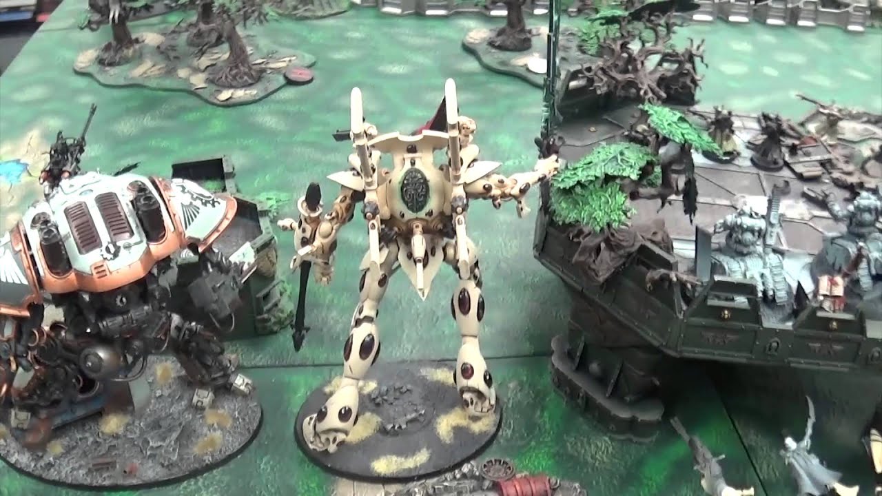Autarch Battle Report 3600 pt: Eldar Craftworld and War Convocation vs Astra Millitarum