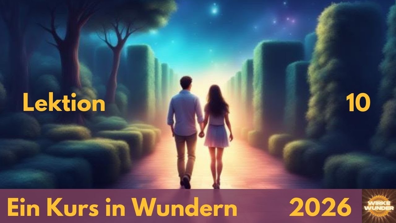 Lektion 10 | Ein Kurs in Wundern (EKiW)