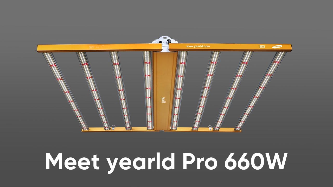 Introducing yearld Pro 660W LED Grow Light - Best Commercial LED Grow Lights 2020
