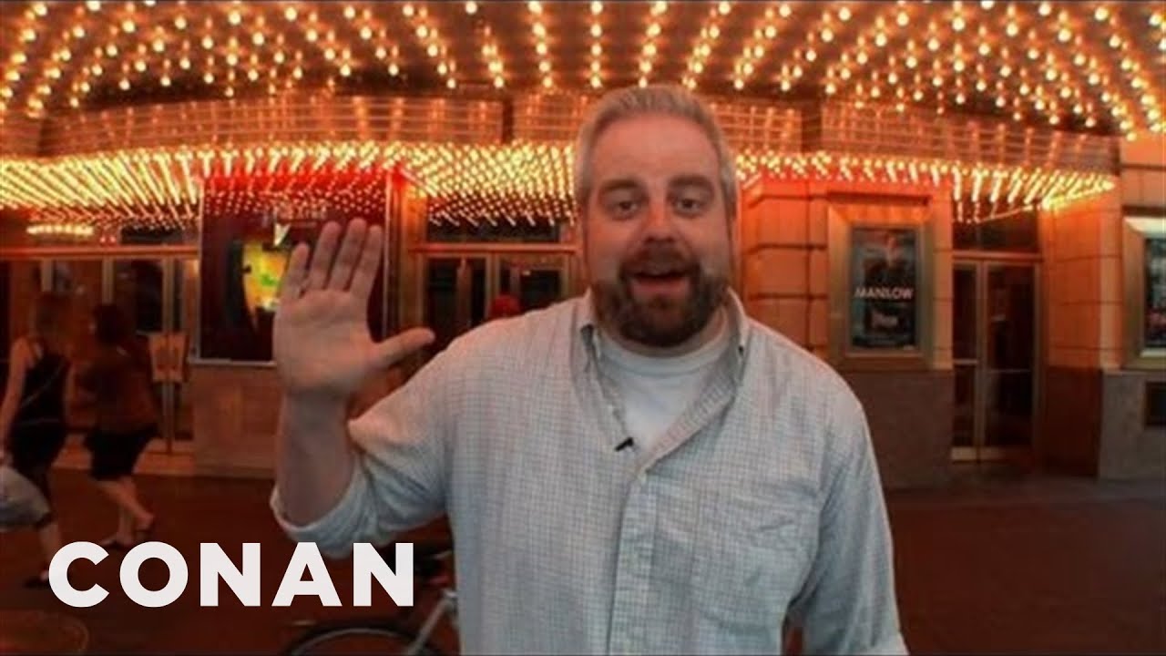 Chicago Theatre Tour With Aaron Bleyaert | CONAN on TBS