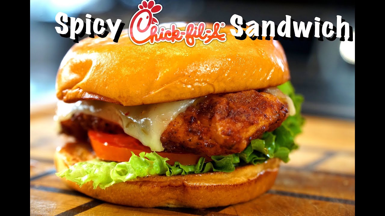 How To Make The Chic-Fil-A Spicy Chicken Sandwich | Copycat Recipe #mrmakeithappen #chickensandwich