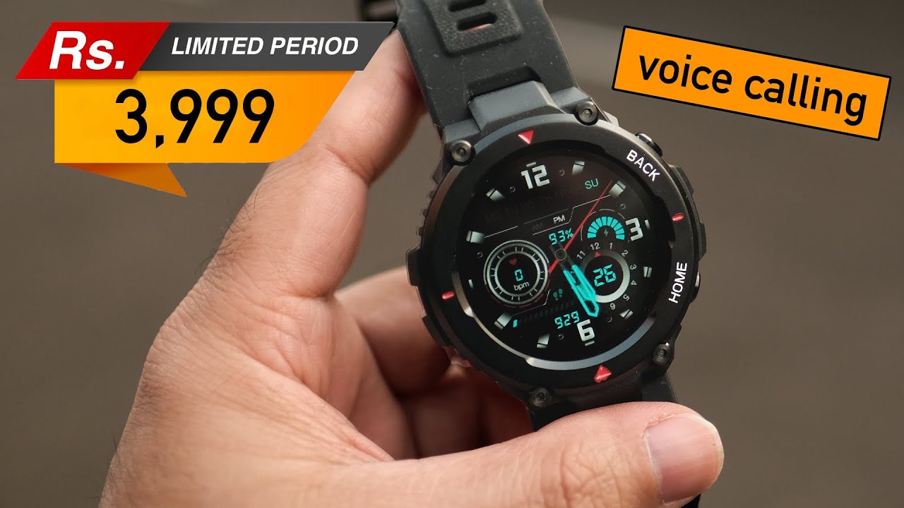 Pebble Leap Rugged calling smartwatch for just Rs. 3,999