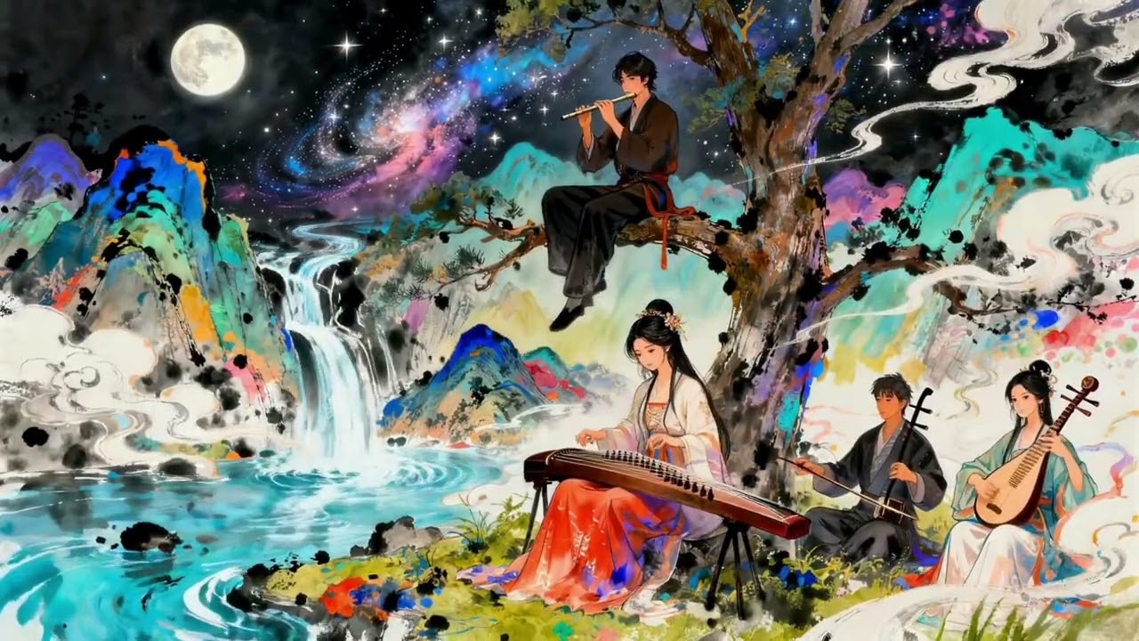 Sound of the Cosmos – Chinese Instrumental Music for Focus 靜觀天籟，細聽自然・空靈靜心之選