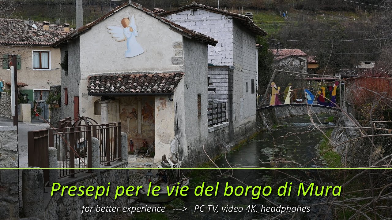 Presepi nel Borgo a Mura di Cison di Valmarino, Treviso