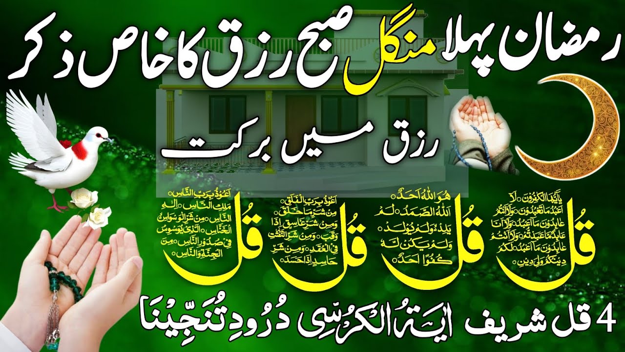🩵Wazifa | Surah Fatiha | Ayatul Kursi | Surah Baqarah | Darood Tanjeena | 4 Qul Episode 006