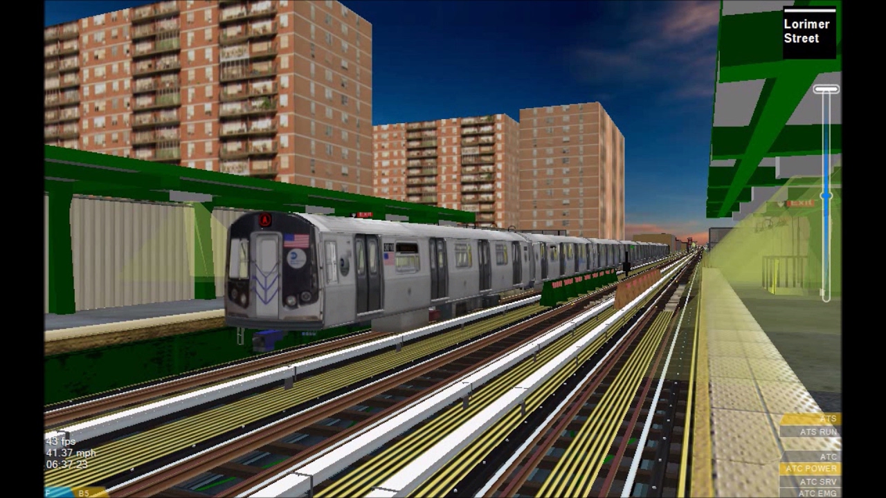 OpenBVE HD Troll: NYC Subway R179 Maglev (JTT) Jetsons Technology Train [Download]
