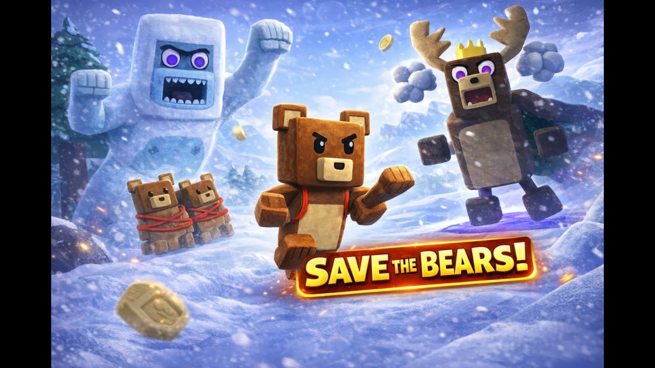 “Super Bear Adventure | Save the Bears! Epic Boss Fight!” #superbearadventure