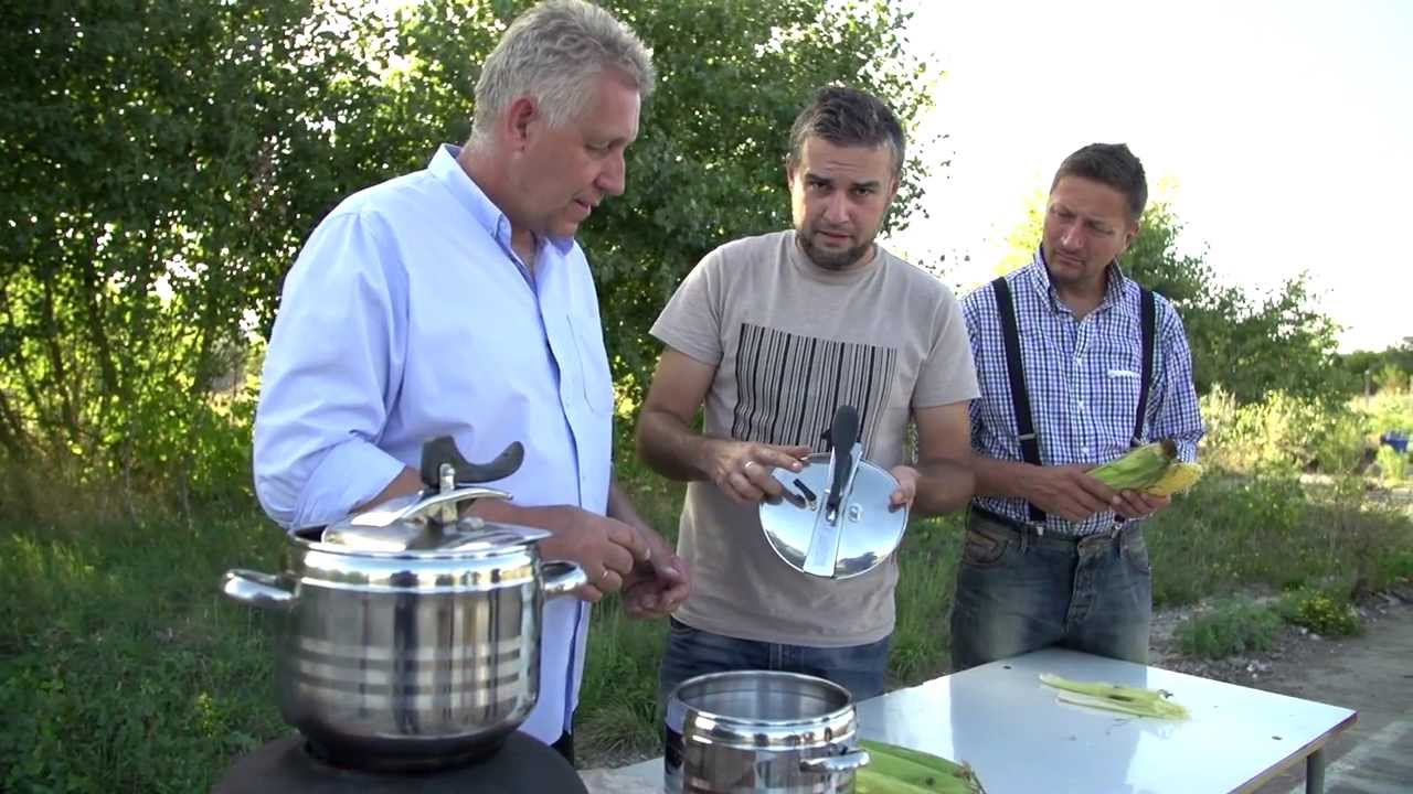 Robbantott főtt kukorica