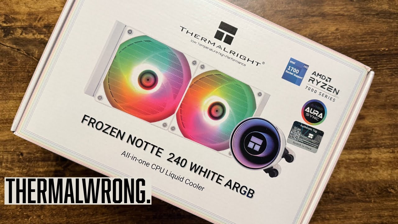 Thermalright Frozen Notte 240 AIO Cooler Experience: Thermalwrong