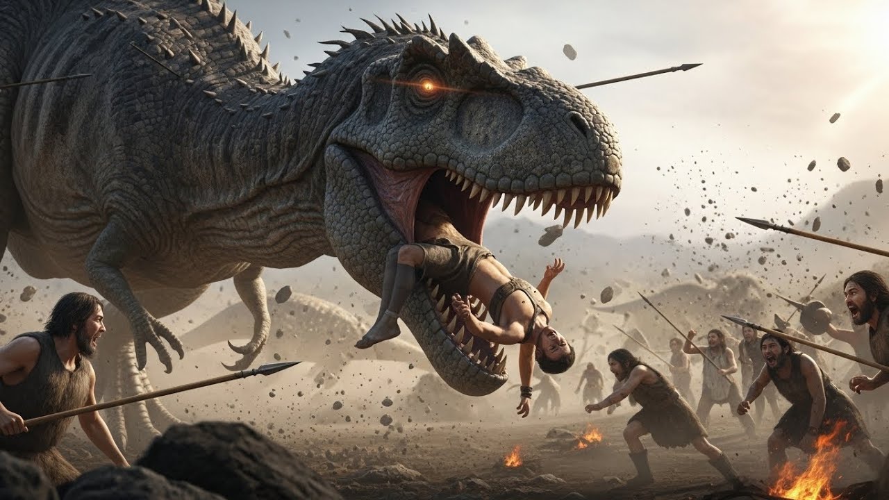 Life Millions of Years Ago  When Dinosaurs Hunted Humans… and Humans Won the Battle