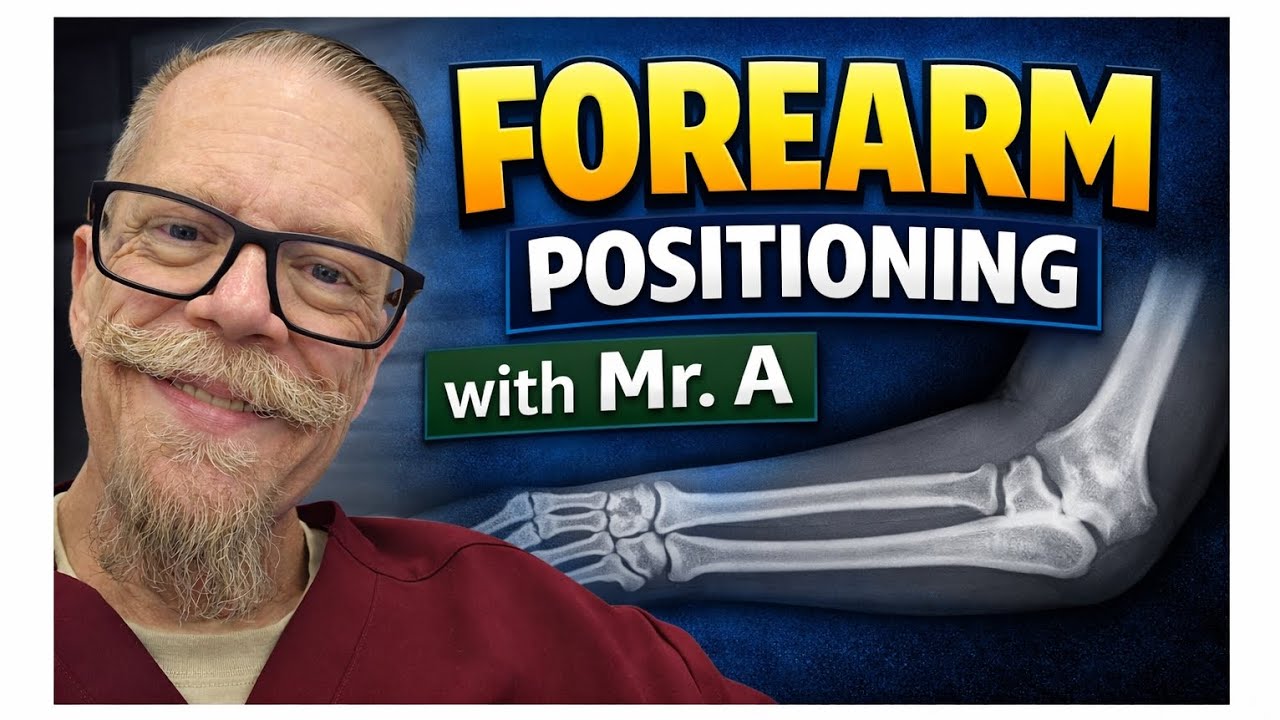 Forearm positioning made easy.
