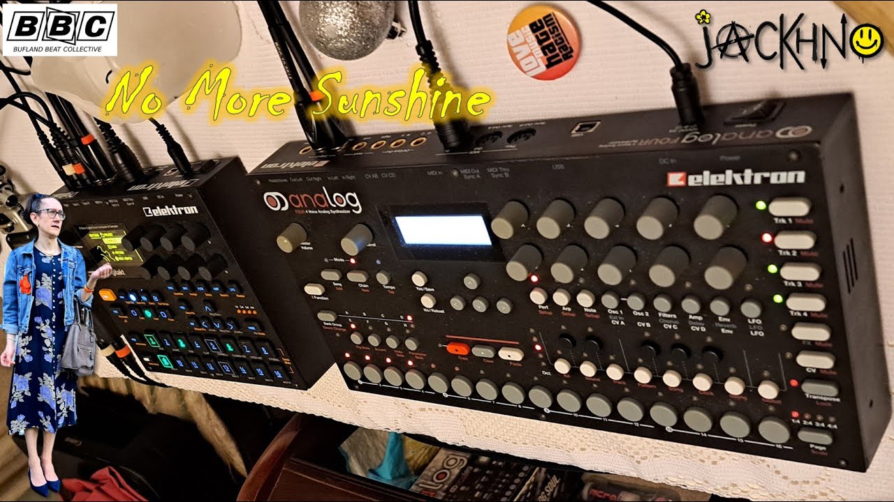 House/Techno/Alt Dance Hard Bass Groove Live Jam | Elektron Digitakt x Analog Four