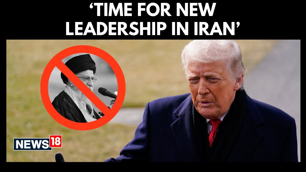 Trump Calls for End to Khamenei&rsquo;s Rule | Urges New Leadership in Iran | N18G