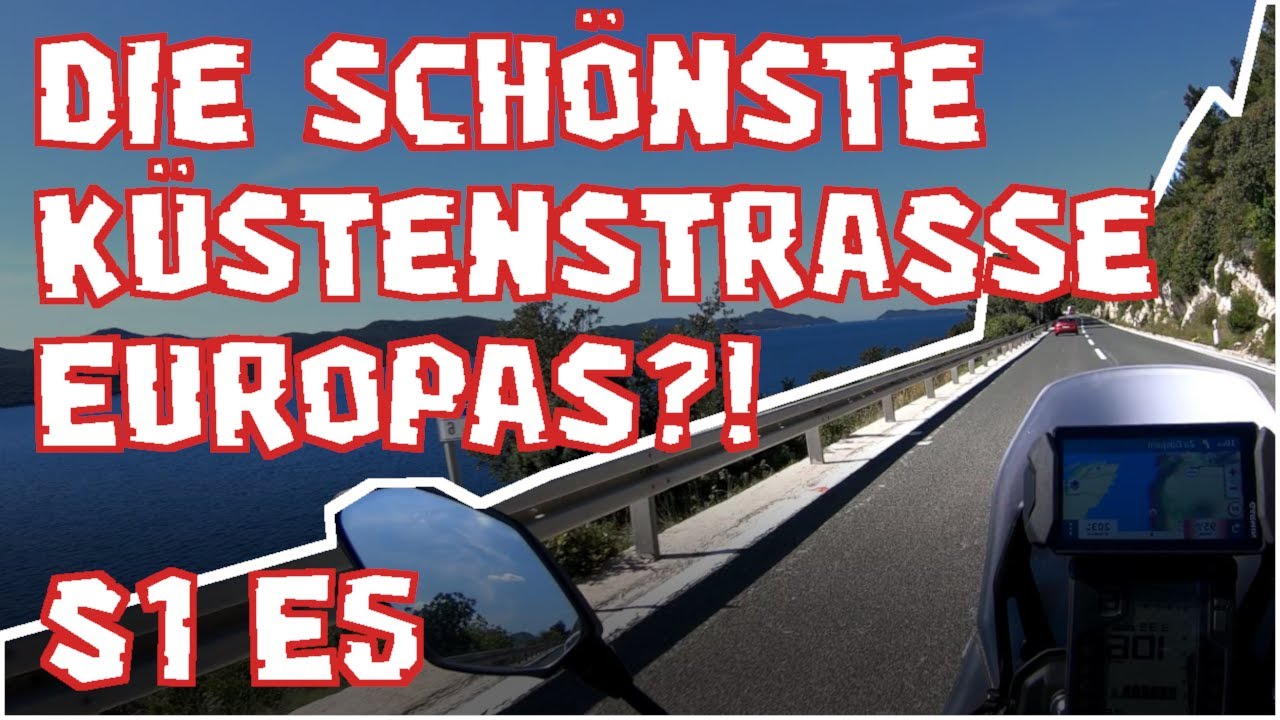 Die SCHÖNSTE Küstenstraße Europas?! - Motorrad Reisedoku - Tribute to the Route - S1 E5