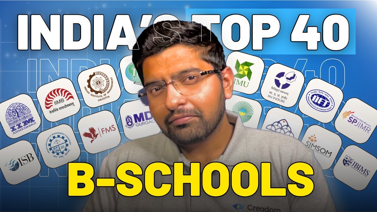 Top 40 MBA Colleges of India [Ranked]