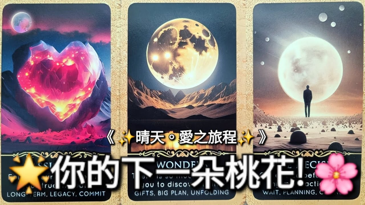  你的下一朵美好桃花🌸 |✨️《Timeless 》無時限塔羅占卜🔮