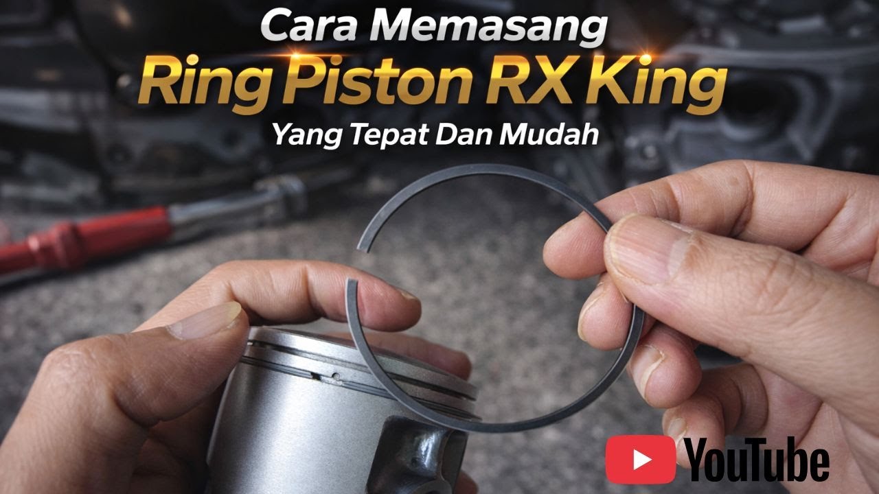 Cara Pasang Ring Piston RX King yang Benar & Mudah (Tips Anti Gagal untuk Pemula)