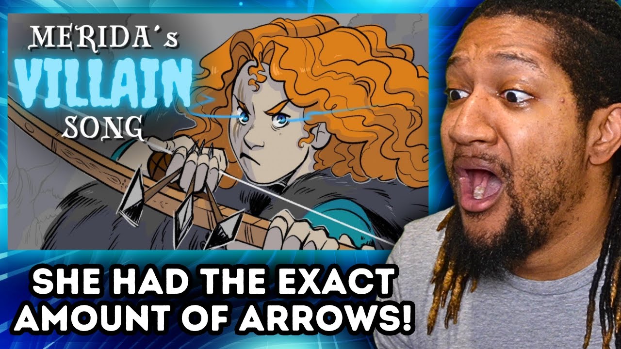 MERIDA'S VILLAIN SONG - Touch the Sky | ANIMATIC | Brave cover by Lydia the Bard (REACTION)
