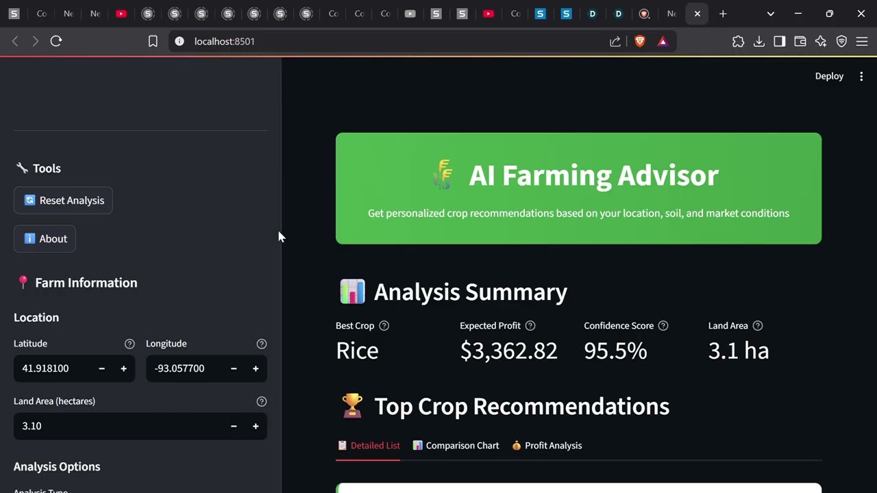 🌾 AI Farming Advisor Agent