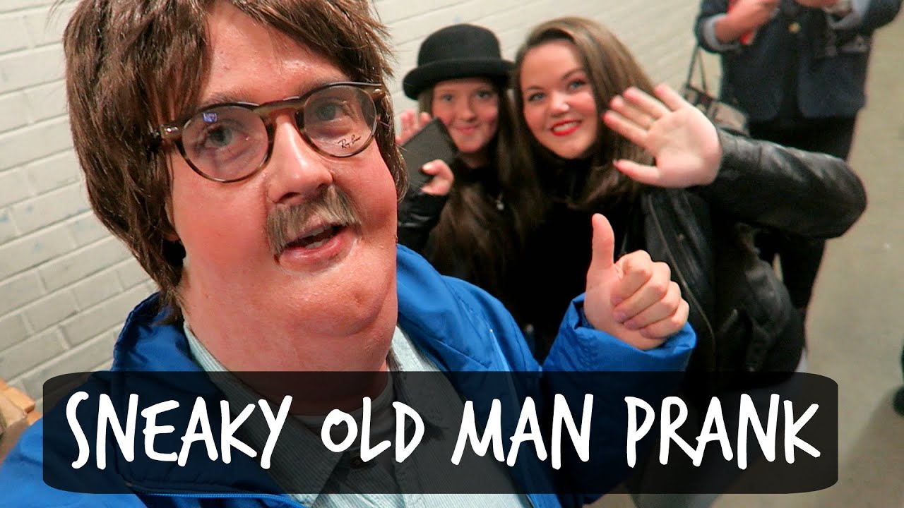 SNEAKY OLD MAN PRANK!