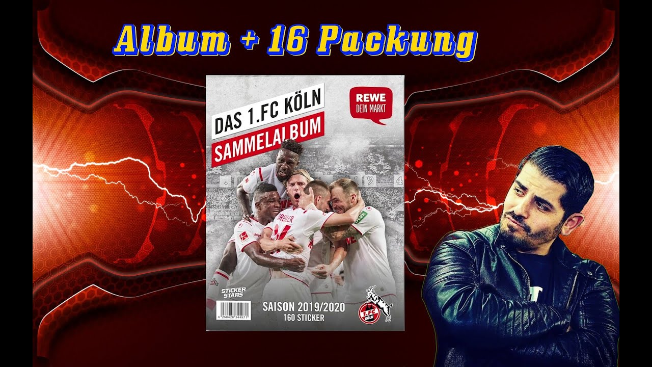 Das 1.FC Köln Sammelalbum von Rewe 2019/20