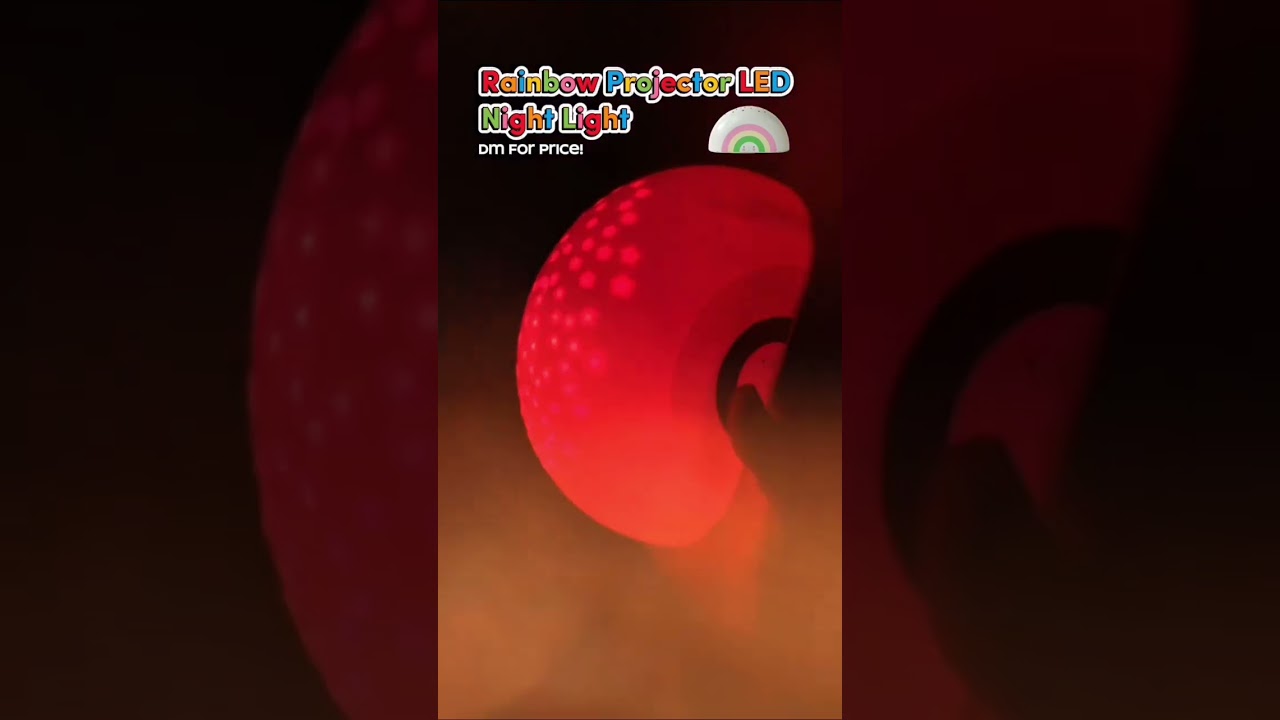 🌈✨ Rainbow Projector LED Night Light for Kids (1 Pc) ✨🌙💰 Price: ₹146.00🆔 SKU: 14119 
