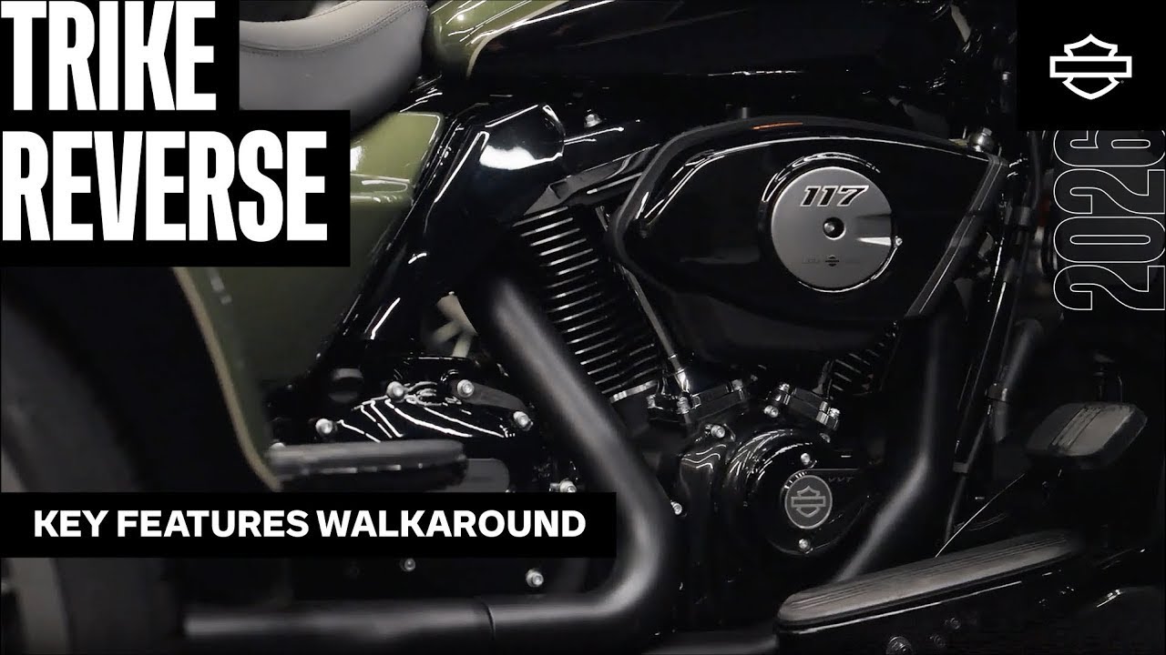 2026 Harley-Davidson Trike Reverse Redesign | Key Features Walkaround