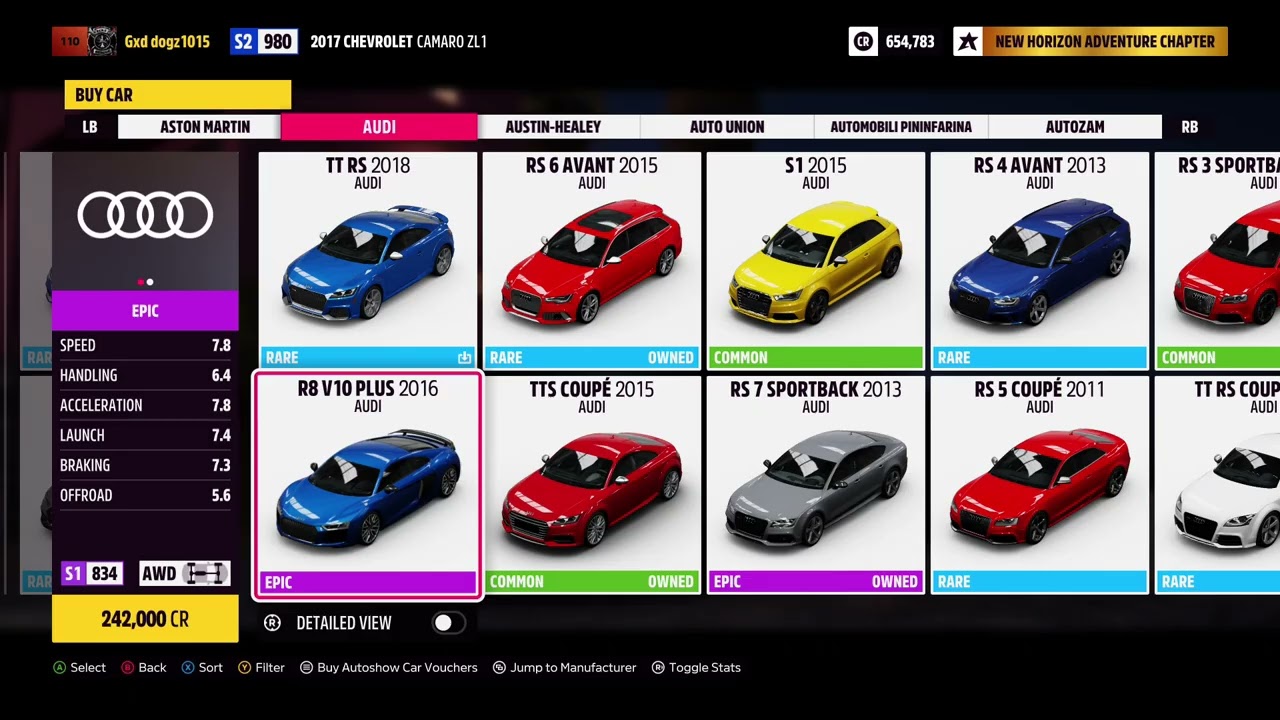 Forza 5 (someone sent a gift?)