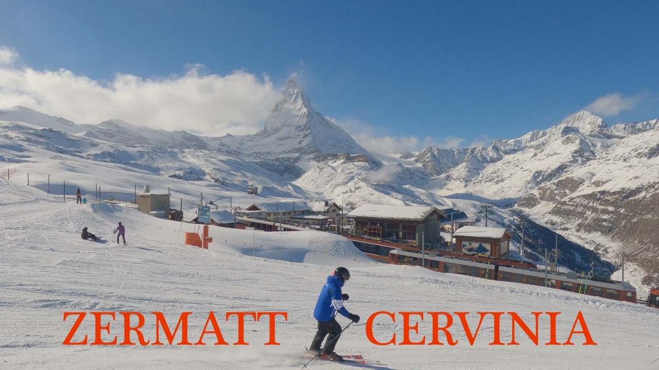 Skiing around Zermatt and Cervinia