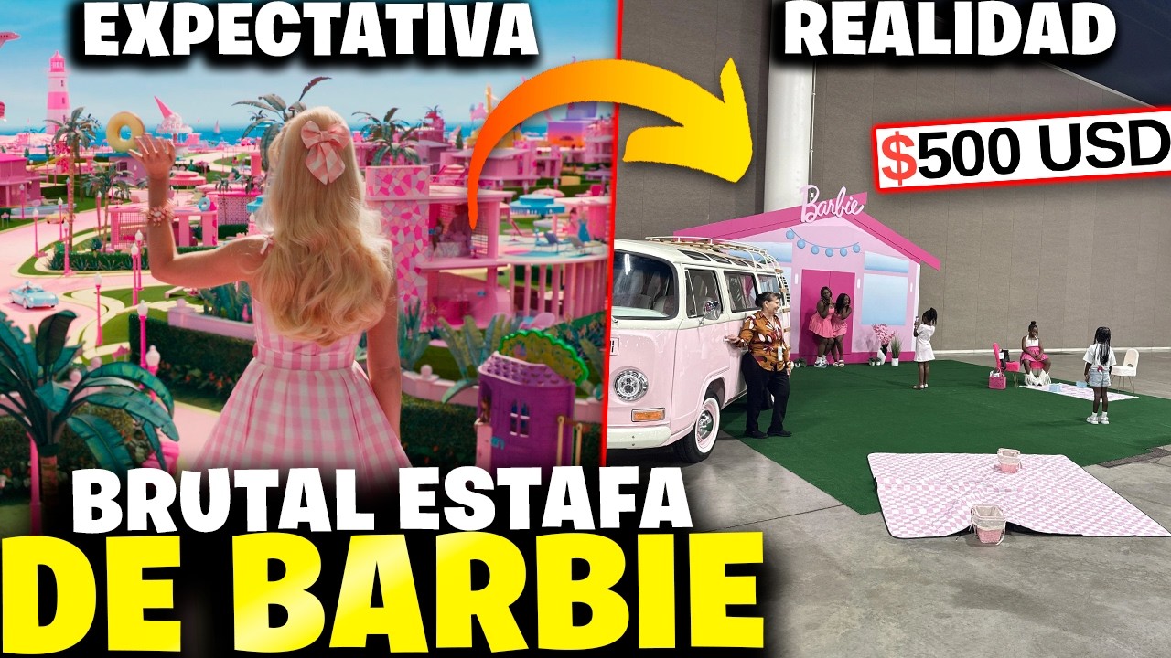 Pagaron $500 por la &ldquo;Experiencia Barbie&rdquo;&hellip; y fue una ESTAFA TOTAL 😱💸