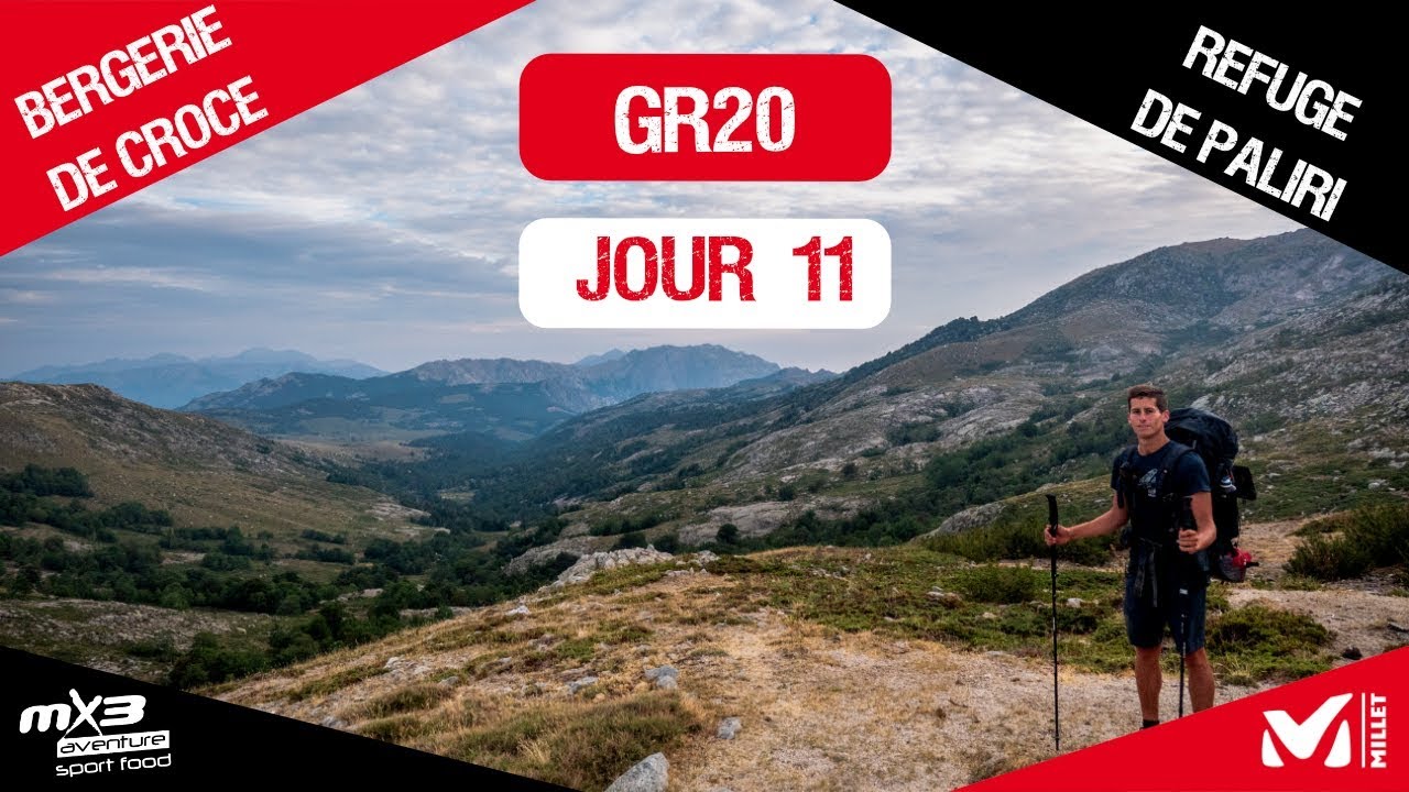 GR20 - Jour 11 - Bergerie de croce - Refuge de Paliri - 4K - GX9 - GoPro Hero 6 Black