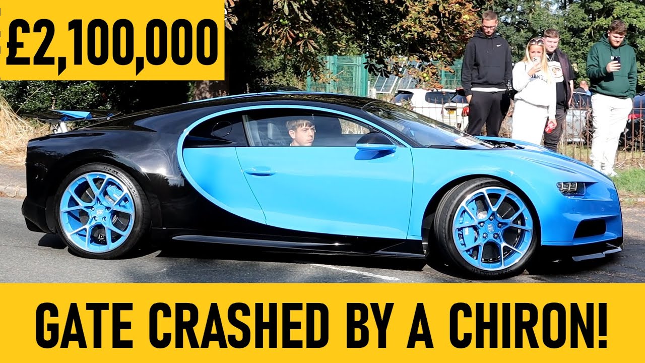 Bugatti Chiron Crashes Essex Car Meets @ The Cherry Tree 15/09/2024