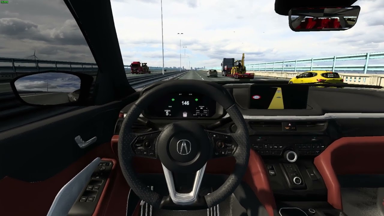 Acura MDX Speed Test #acura #mdx #ets2 #ets2mods #ets2mod #ets2t&uuml;rkiye #eurotrucksimulator2 #ets