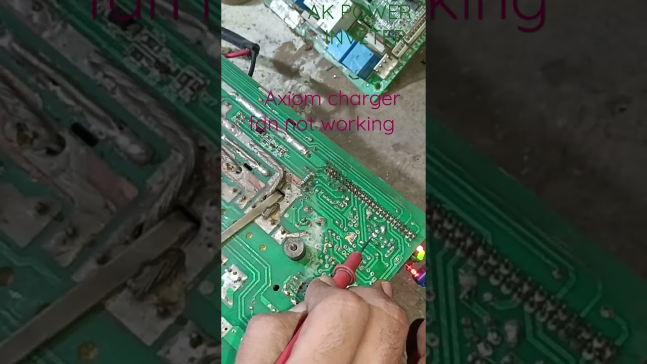 Axiom charger repairing micro IC testing fan not working #explore #youtube #india #short #shorts