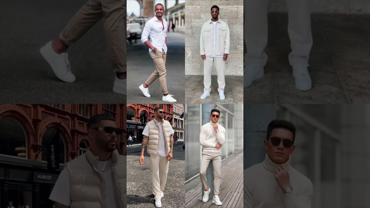 Combina&ccedil;&otilde;es com BEGE que N&Atilde;O FALHAM na Moda Masculina 🔥