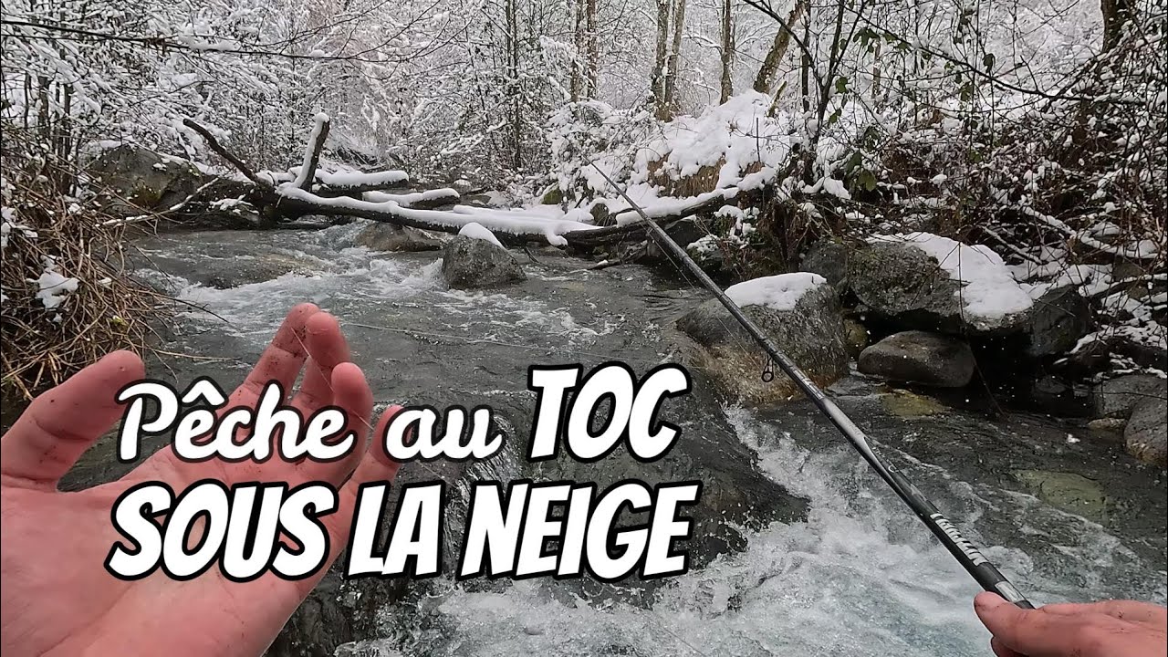 Je pêche au TOC la TRUITE sous la NEIGE dans les PYRENEES - suite de l'ouverture 2025