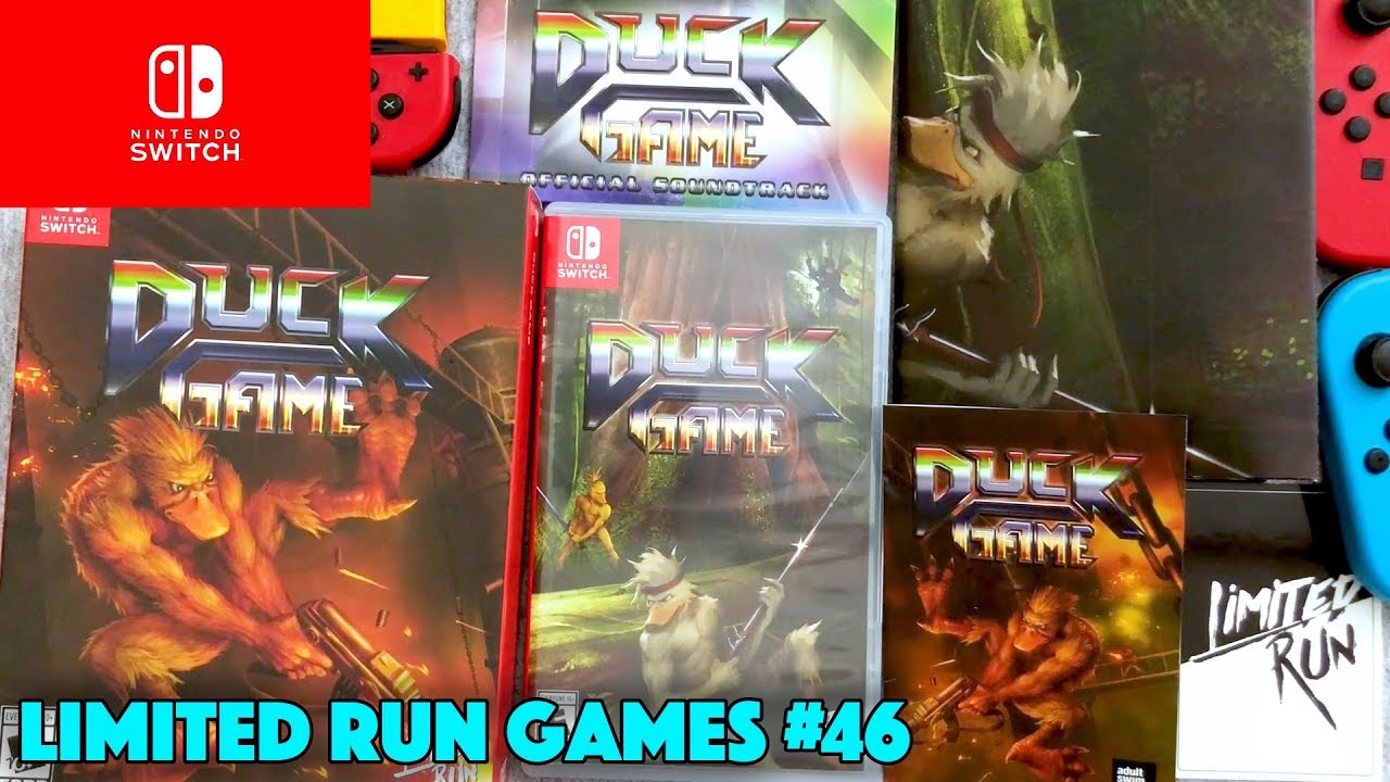 UNBOXING! Duck Game Deluxe Edition Nintendo Switch Limited Run Games #46