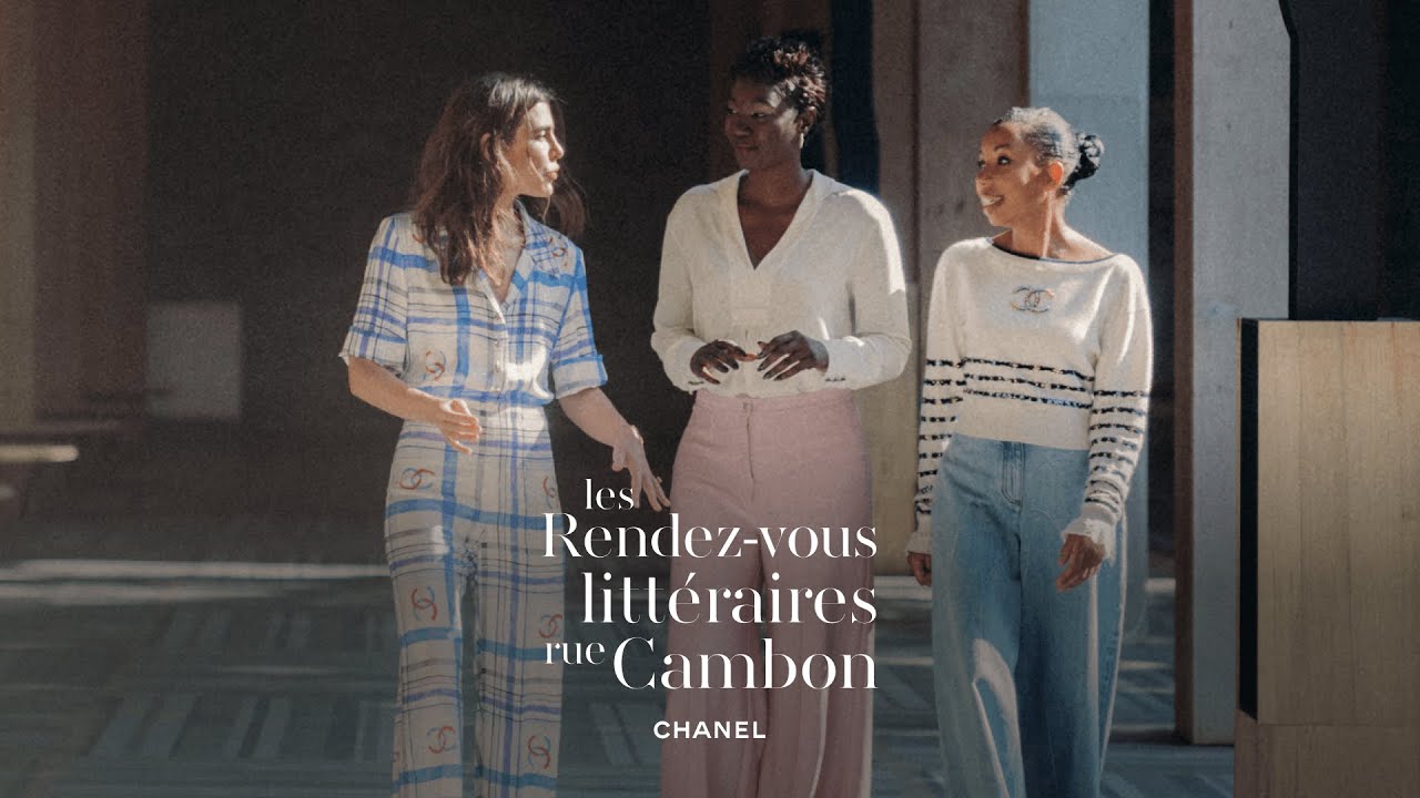 Marie NDiaye, Charlotte Casiraghi and Rokhaya Niang  — CHANEL Literary Rendezvous at Rue Cambon