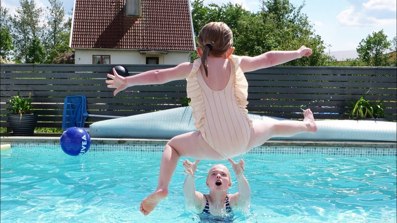 POOLPARTY, VEM GÖR BÄST SIMHOPP & VEM LÄMNAR POOLEN SIST?