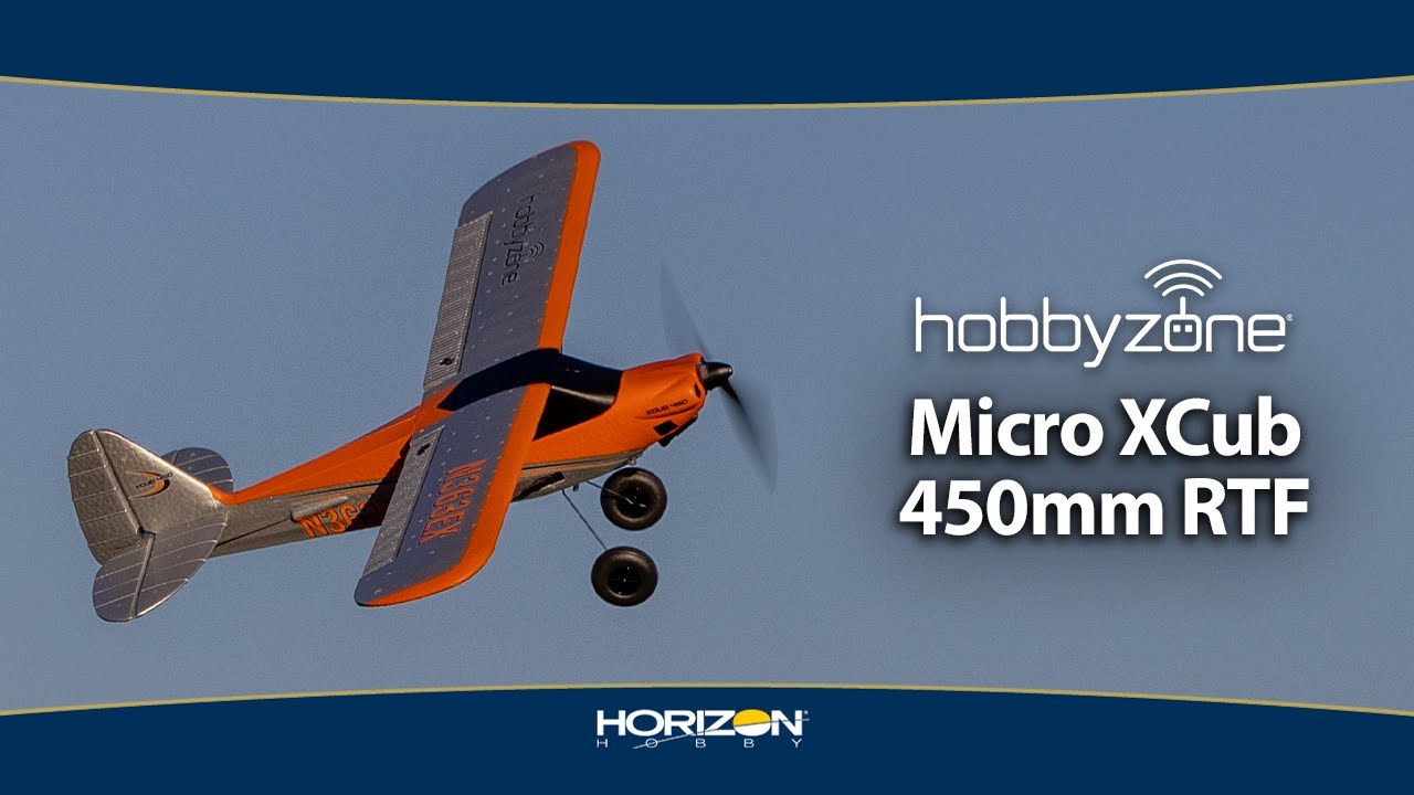HobbyZone XCub 450mm RTF Trainer Airplane