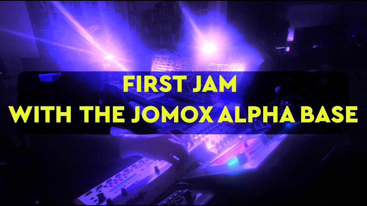 First jam with JOMOX ALPHA BASE (+Lyra8+Super6+Solar42+TB3+Effects)