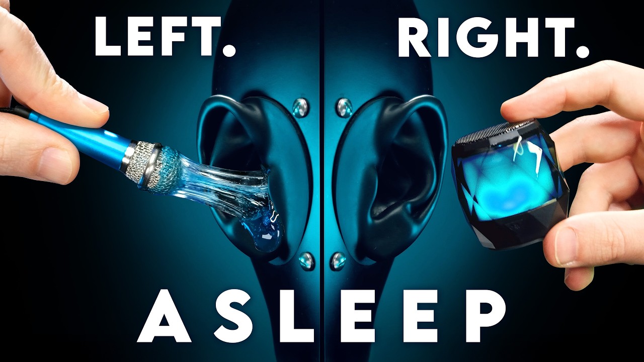 ASMR | Left Ear. Right Ear. Deeeep Sleep 💤 Seriously Soothing Triggers for Tingles & Relaxation